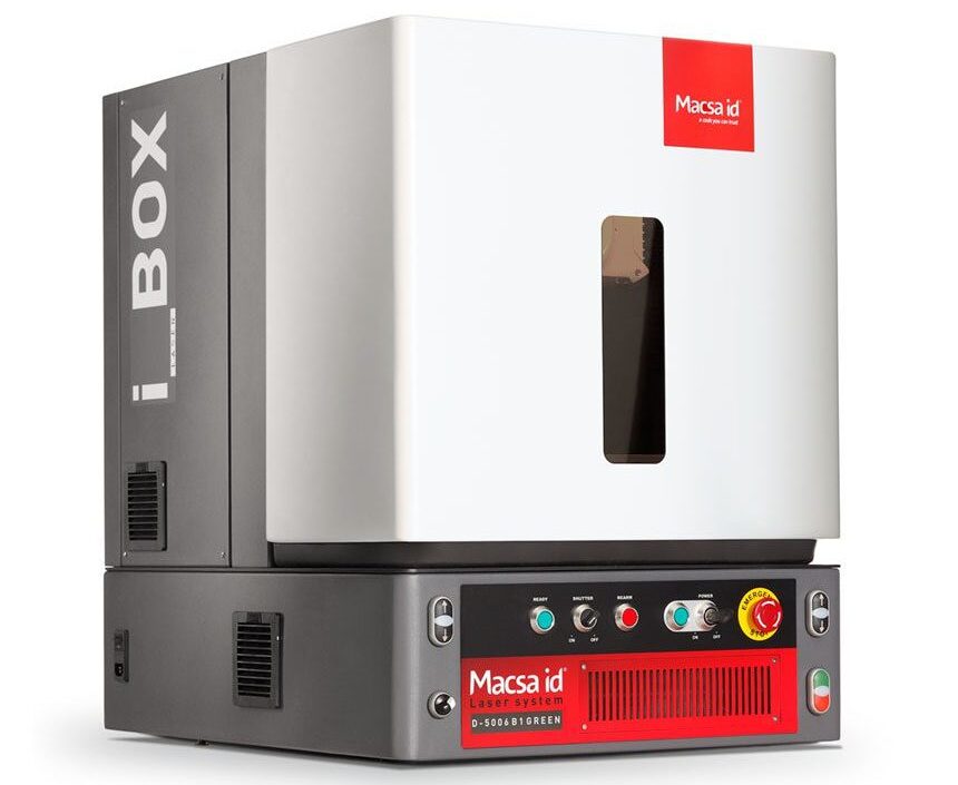 iLaserBox 600 para marcado láser de precisión en metal y plástico