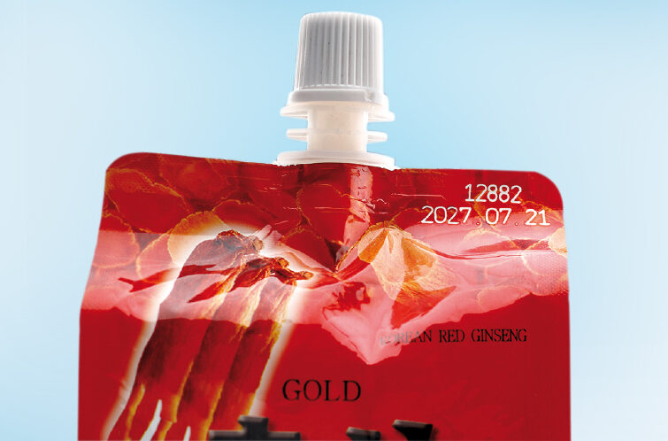 Codificación inkjet en envase flexible pouch para productos alimentarios líquidos